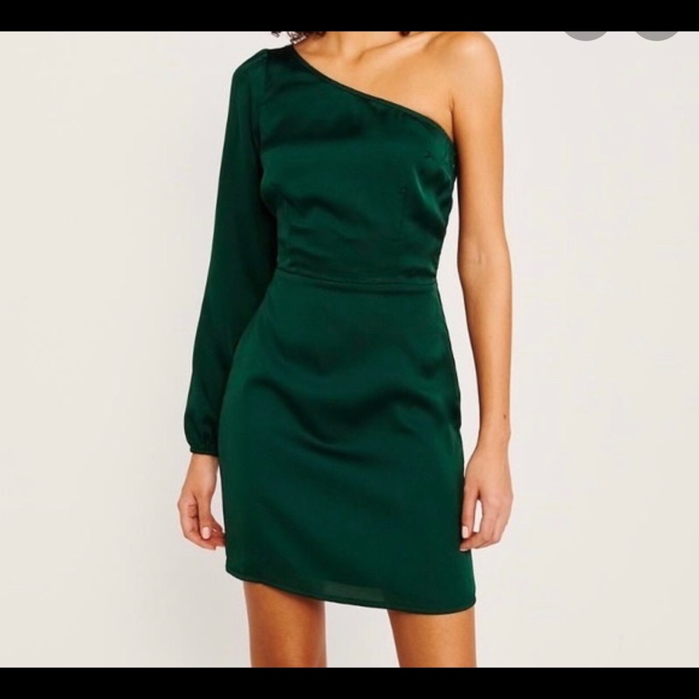 Abercrombie & Fitch satin mini dress